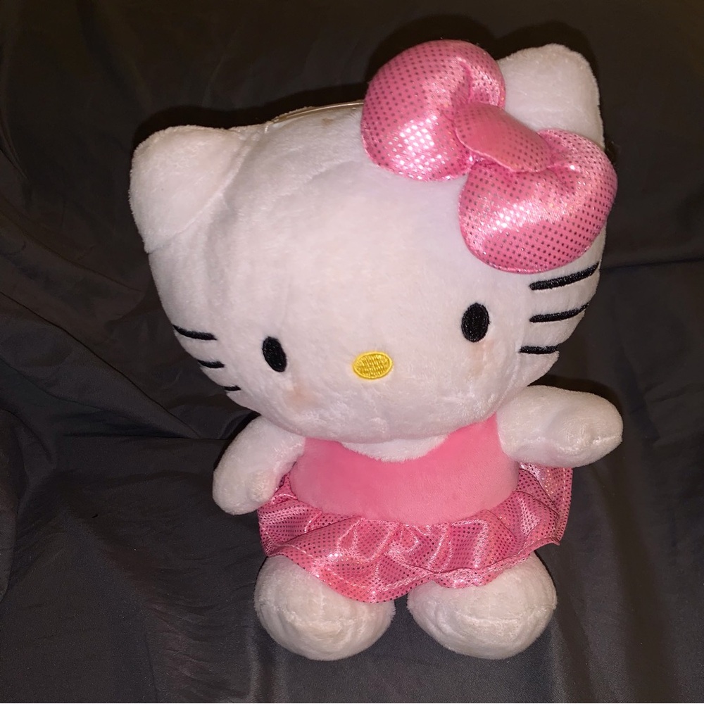 Hello Kitty Sanrio plush piggy bank
